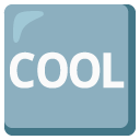 przycisk COOL — emotka w stylu Google (Android), Noto Emoji