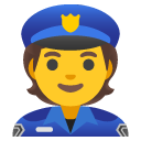 policjant — emotka w stylu Google (Android), Noto Emoji