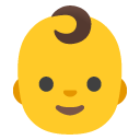 niemowlę — emotka w stylu Google (Android), Noto Emoji