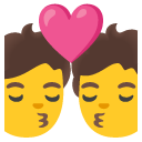 pocałunek — emotka w stylu Google (Android), Noto Emoji