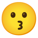 całująca twarz — emotka w stylu Google (Android), Noto Emoji