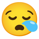 senna twarz — emotka w stylu Google (Android), Noto Emoji