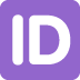 przycisk ID — emotka w stylu X (Twitter), Twemoji