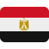 flaga: Egipt — emotka w stylu X (Twitter), Twemoji