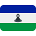 flaga: Lesotho — emotka w stylu X (Twitter), Twemoji