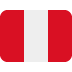 flaga: Peru — emotka w stylu X (Twitter), Twemoji