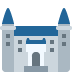 zamek — emotka w stylu X (Twitter), Twemoji