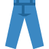 dżinsy — emotka w stylu X (Twitter), Twemoji