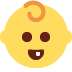 niemowlę — emotka w stylu X (Twitter), Twemoji