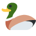 kaczka — emotka w stylu X (Twitter), Twemoji