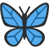 motyl — emotka w stylu X (Twitter), Twemoji