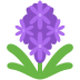 hiacynt — emotka w stylu X (Twitter), Twemoji