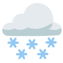 chmura i śnieg — emotka w stylu Google (Android), Noto Emoji