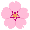 kwiat wiśni — emotka w stylu Google (Android), Noto Emoji