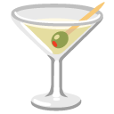 kieliszek z koktajlem — emotka w stylu Google (Android), Noto Emoji