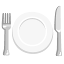talerz z nożem i widelcem — emotka w stylu Google (Android), Noto Emoji
