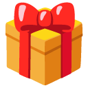 zapakowany prezent — emotka w stylu Google (Android), Noto Emoji