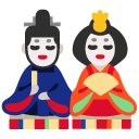 japońskie lalki — emotka w stylu Google (Android), Noto Emoji