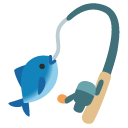 wędka — emotka w stylu Google (Android), Noto Emoji