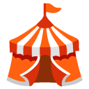 namiot cyrkowy — emotka w stylu Google (Android), Noto Emoji