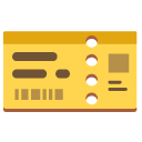bilet — emotka w stylu Google (Android), Noto Emoji