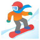 snowboardzista — emotka w stylu Google (Android), Noto Emoji
