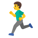 biegnący mężczyzna — emotka w stylu Google (Android), Noto Emoji