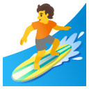 surfująca osoba — emotka w stylu Google (Android), Noto Emoji