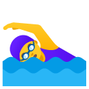 pływająca kobieta — emotka w stylu Google (Android), Noto Emoji