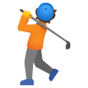 osoba grająca w golfa — emotka w stylu Google (Android), Noto Emoji