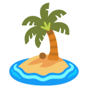 bezludna wyspa — emotka w stylu Google (Android), Noto Emoji