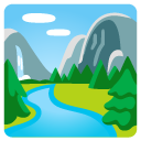 park narodowy — emotka w stylu Google (Android), Noto Emoji