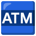 znak bankomatu — emotka w stylu Google (Android), Noto Emoji