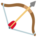 łuk i strzała — emotka w stylu Google (Android), Noto Emoji