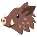 dzik — emotka w stylu Google (Android), Noto Emoji