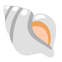 muszla spiralna — emotka w stylu Google (Android), Noto Emoji