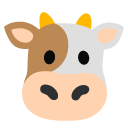 głowa krowy — emotka w stylu Google (Android), Noto Emoji