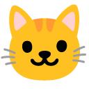 głowa kota — emotka w stylu Google (Android), Noto Emoji