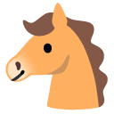 głowa konia — emotka w stylu Google (Android), Noto Emoji