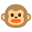 głowa małpy — emotka w stylu Google (Android), Noto Emoji