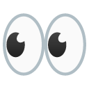 oczy — emotka w stylu Google (Android), Noto Emoji