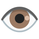 oko — emotka w stylu Google (Android), Noto Emoji