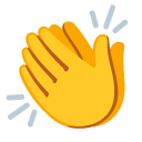 klaskanie — emotka w stylu Google (Android), Noto Emoji