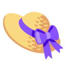 kapelusz damski — emotka w stylu Google (Android), Noto Emoji