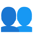 sylwetki popiersi — emotka w stylu Google (Android), Noto Emoji