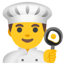mężczyzna kucharz — emotka w stylu Google (Android), Noto Emoji
