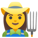 rolniczka — emotka w stylu Google (Android), Noto Emoji