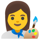 artystka — emotka w stylu Google (Android), Noto Emoji