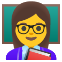 nauczycielka — emotka w stylu Google (Android), Noto Emoji