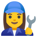 kobieta elektryk — emotka w stylu Google (Android), Noto Emoji